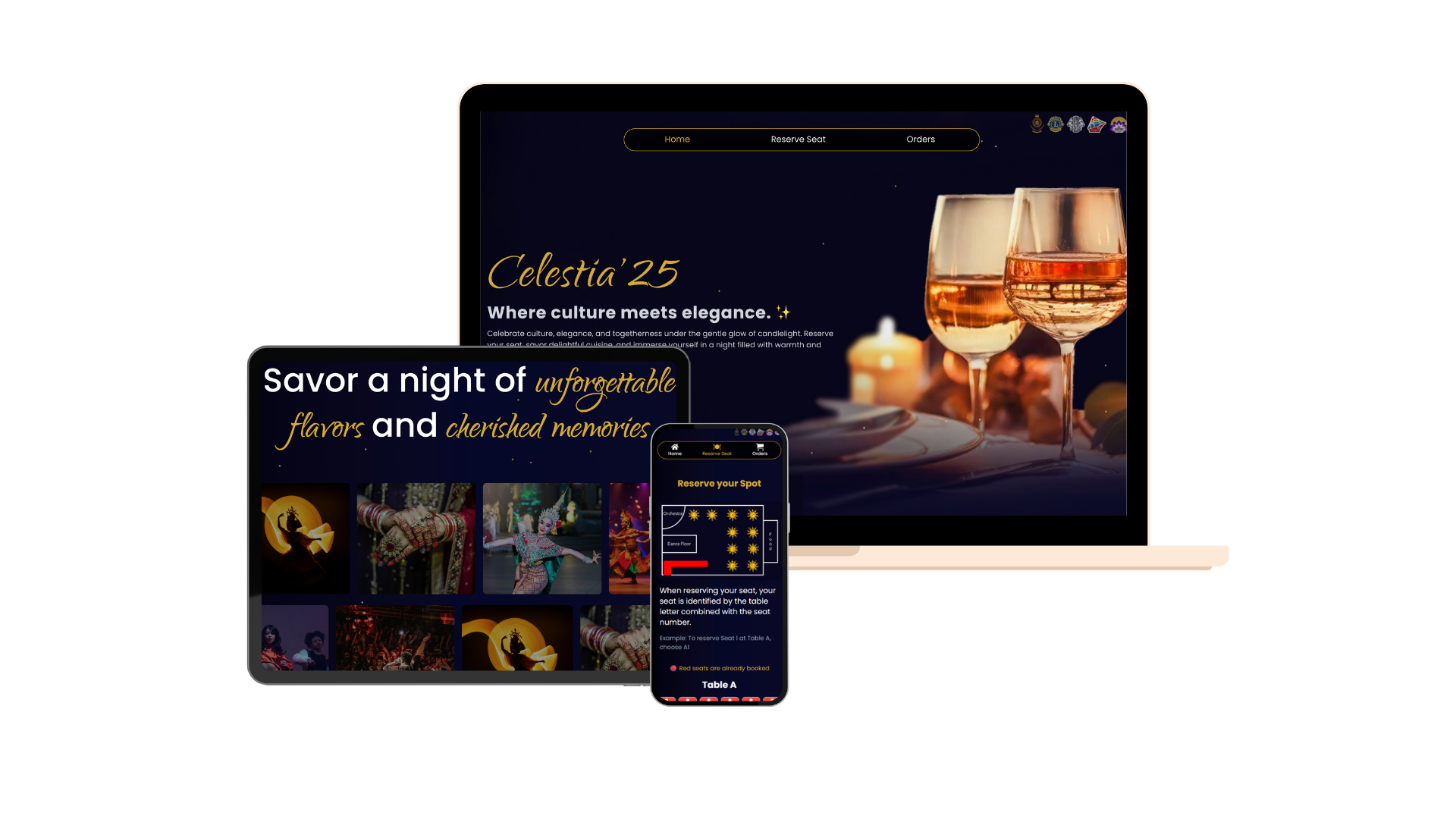 Celestia Event Management System